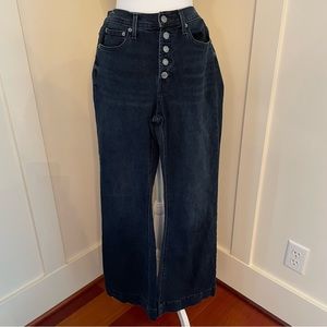 GAP Womens Flare Buttonfly Denim Jeans 8